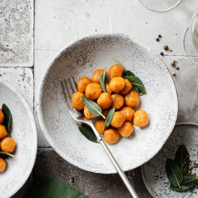 Gnocchi alla zucca (con due ingredienti)